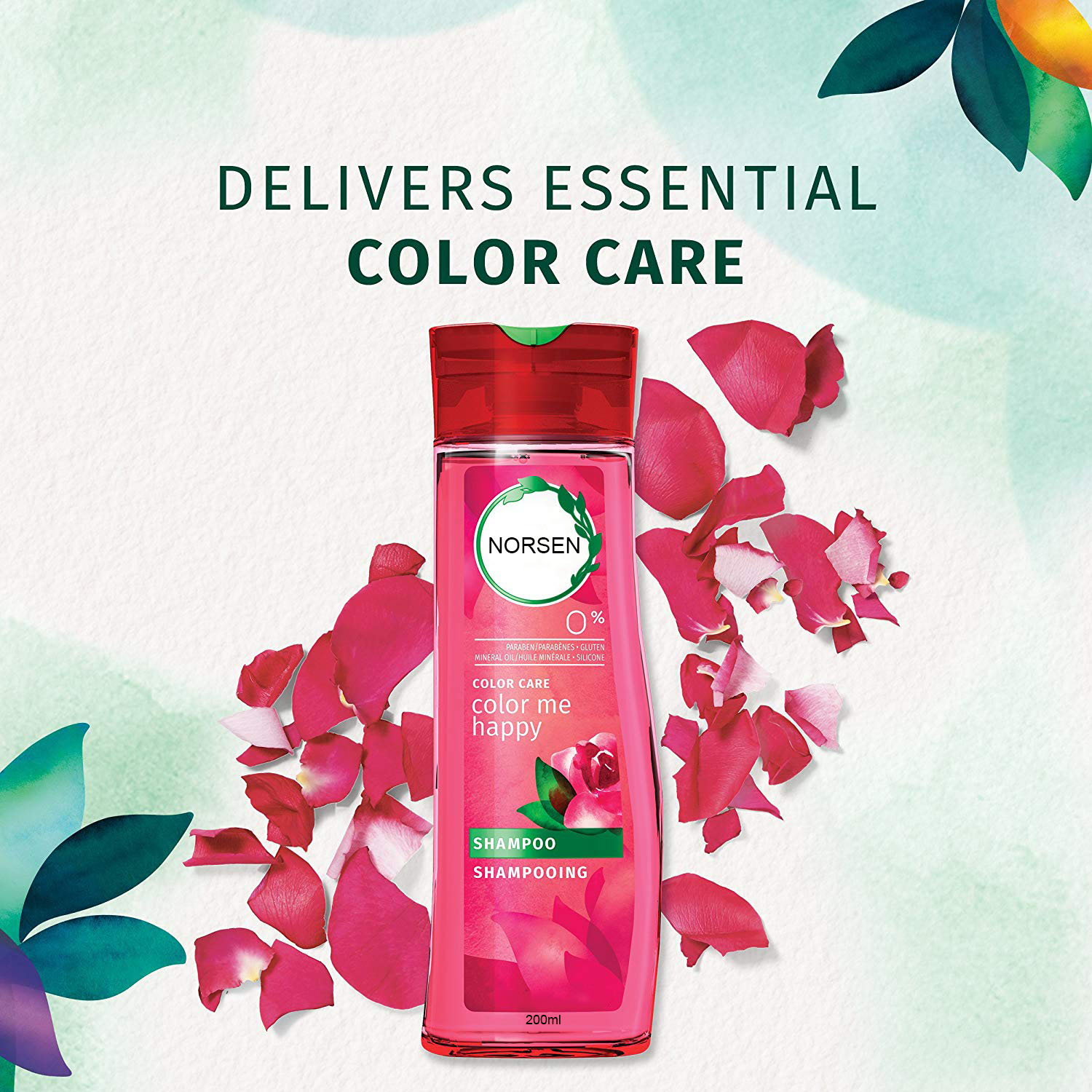 OEM Natural Organic Oil Control Hair Growth Rose Hair Shampoo