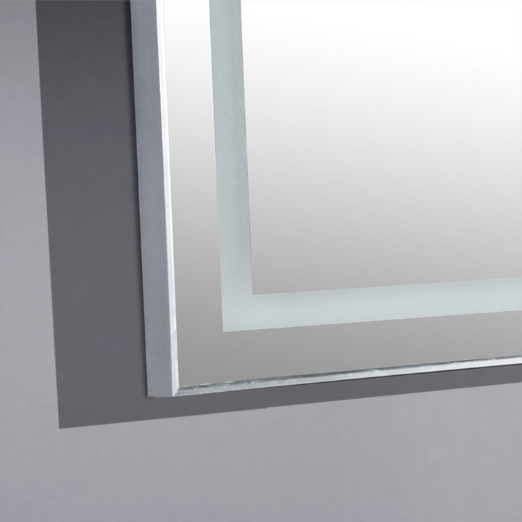 modern bath mirrors lighted bathroom mirror bath wall vanity LED mirror with sensor switch