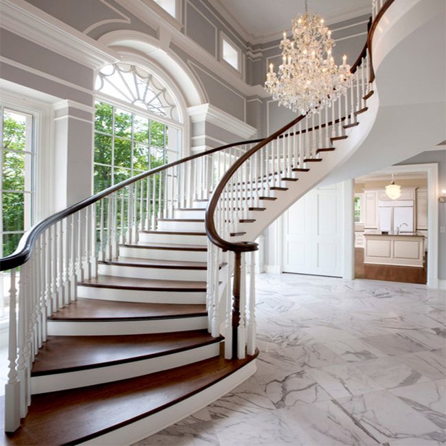 Prima Prefabricated Stairs Outdoor L Shape Stairs Spiral Staircase Cast Iron