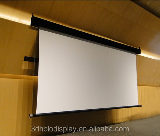 200インチ 4:3 電動式映画プロジェクタースクリーン（ステージ用