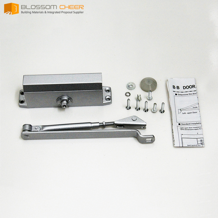 Aluminum Made Commercial Small Door Closer Price in Pakistan 750*2200mm 8 Pairs/set 40-60kg Blossom Cheer CN;GUA Canton Nickel