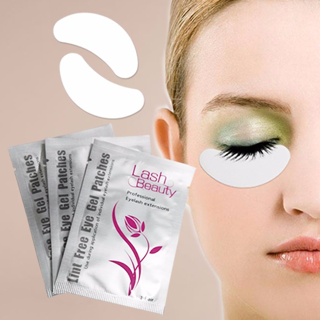 水凝胶水甘油眼妆美容美发水疗中心不脱绒个人睫毛延长眼贴 - buy