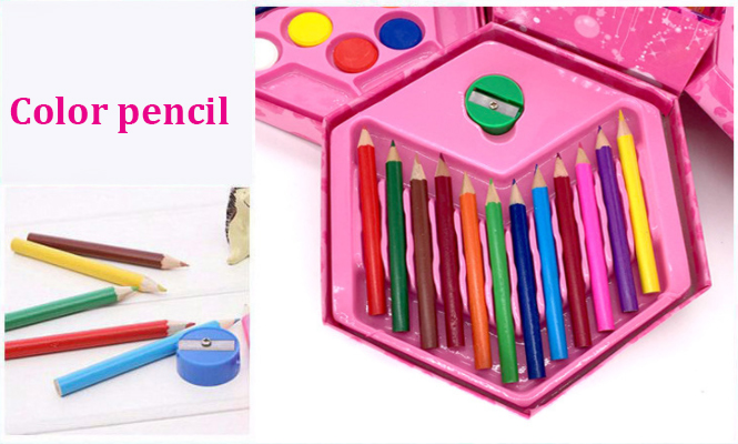 46pcs Multilayer Cartoon Kids Painting Set  School Art Set