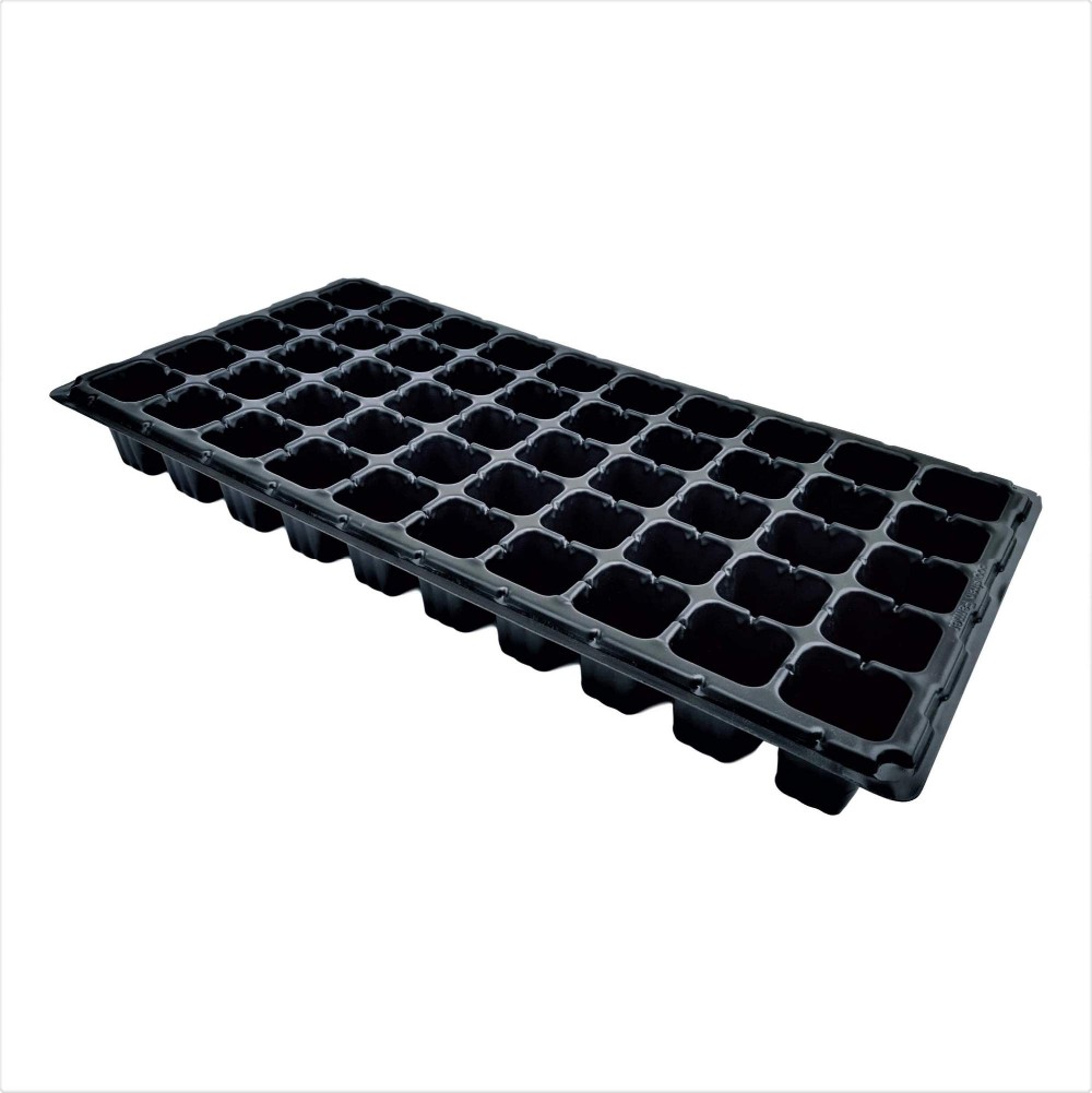Black Plastic Soft Flower Nursery Pots UV Treatment