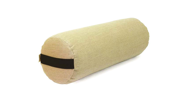 圆柱形健身便携式瑜伽垫枕头