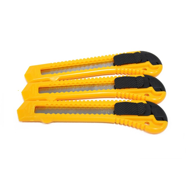 18毫米切胶刀与柔性卡扣批发美工刀,自动锁定安全刀