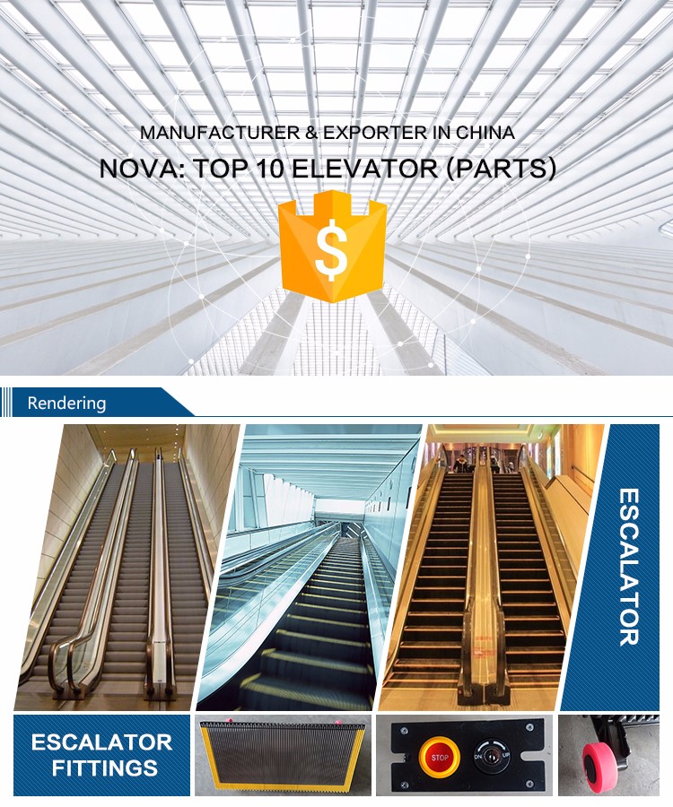 0.5M/S Rated Speed Residential Kleine Hause Rolltreppe Kosten Escalator Price