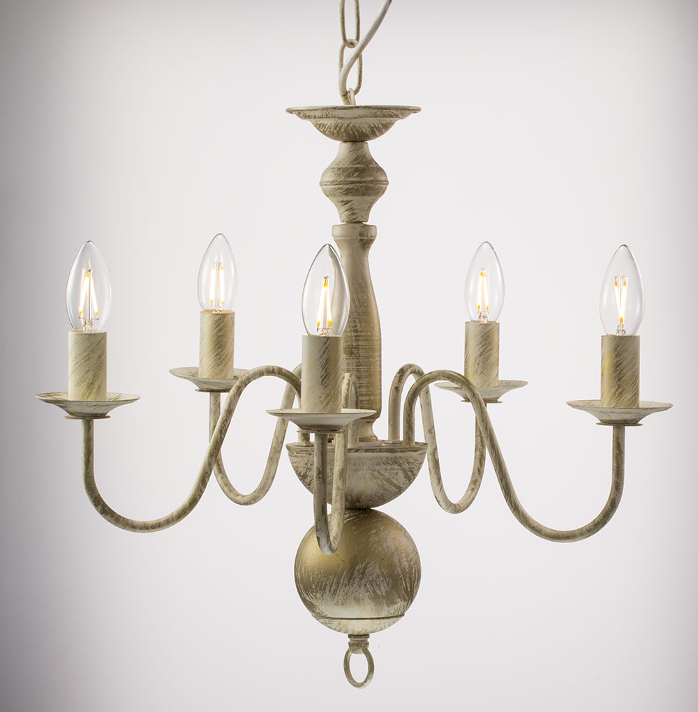 Hot sale 8 lights antique black iron decorative chandelier