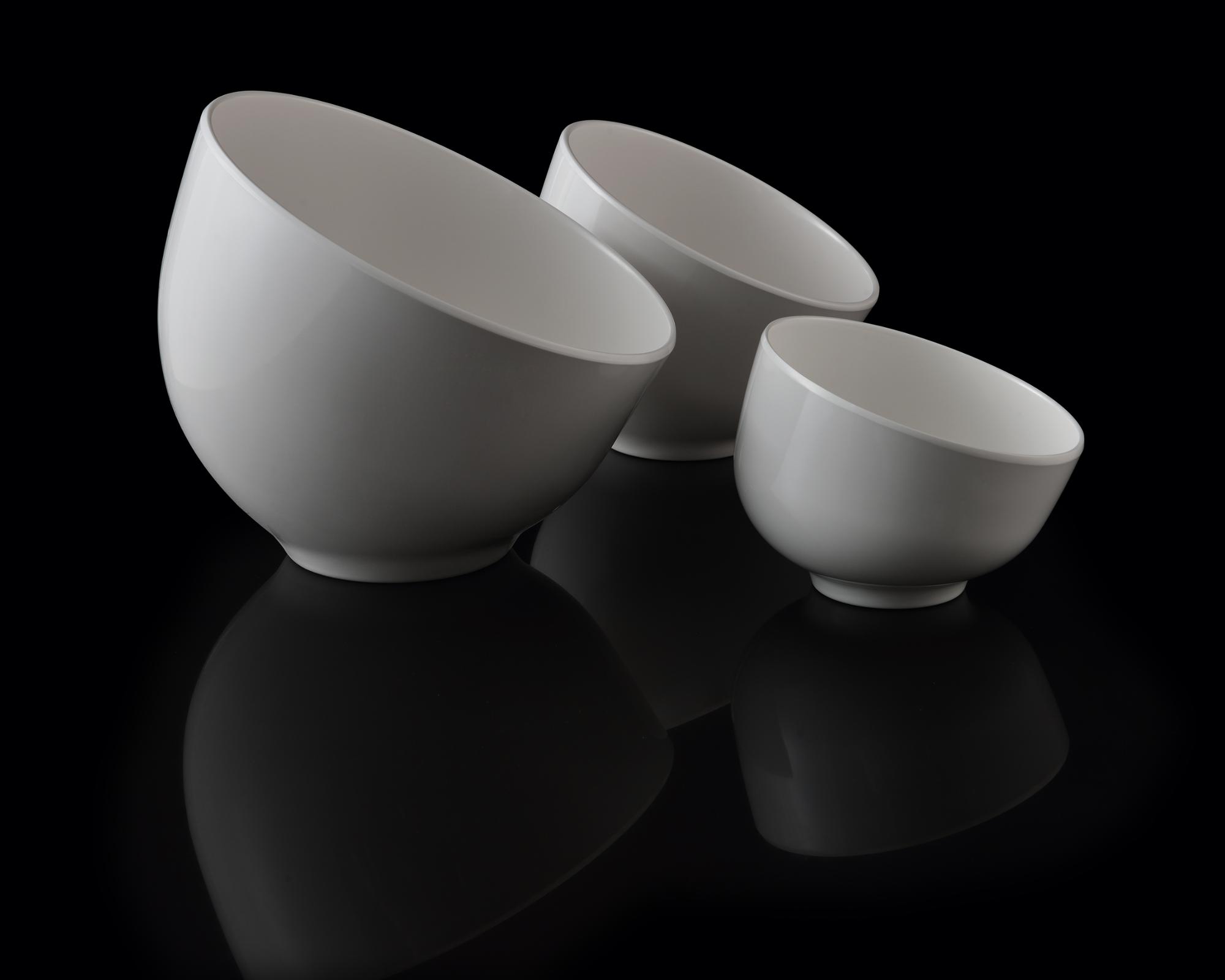 Hot selling special design unbreakable Western salad bowl set 100% melamime bowl for restaurant