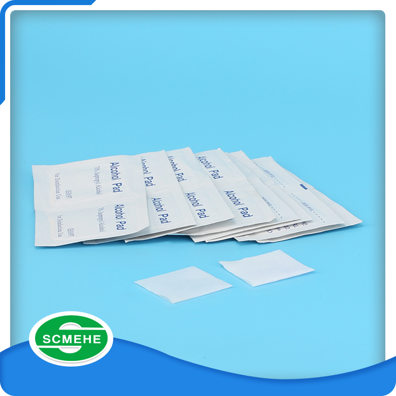 Medical sterile non woven fabric alcohol pad
