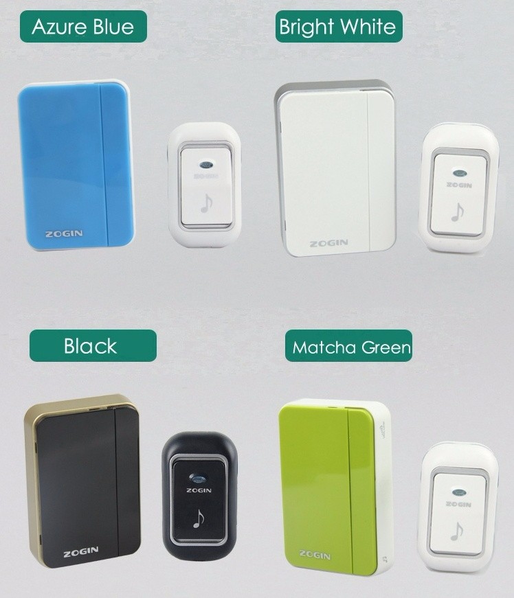 Oem\Odm No Radiation Battery Free Self Powered door bell wireless door bell