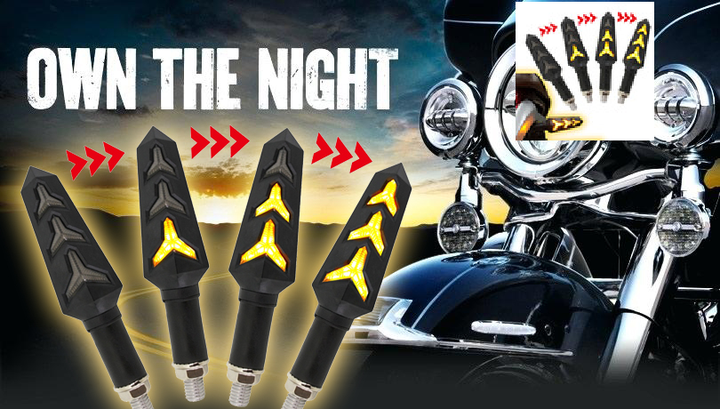 Sell 4 X Motorcycle 12-LED Turn Signal Indicators Lights Universal High Quality EP98 In Shenzhen - View #2