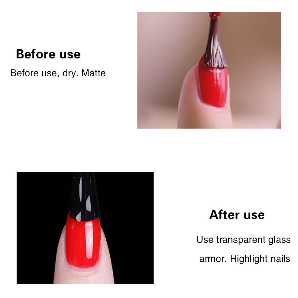 OYAKOM Top Coat and Base Coat Soak Off Nail Polish UV Gel LED Nail Primer Gel Varnish Transparent Nail Art Gel Polish