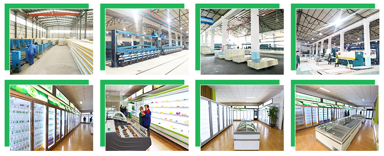 Green Health Cake Pastry Bread Sandwich Display Chiller Cabinet Bakery Showcases For Bakery Store Ice Cream Shop Supermarket