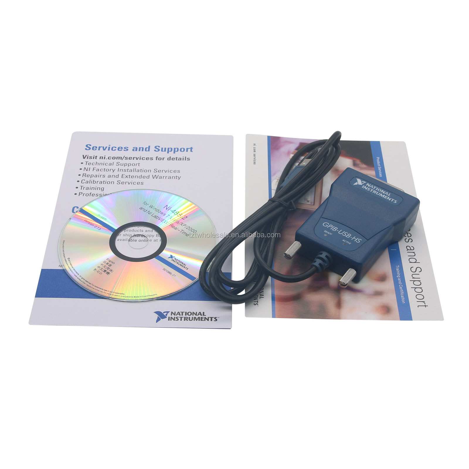 National Instruments NI GPIB-USB-HS GPIBデータ収集カード778927-01