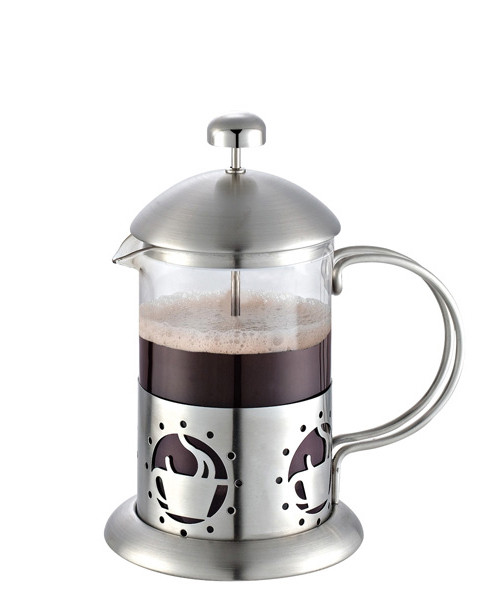 Haonai A11 600ml glass french press stainless steel french press coffee french press