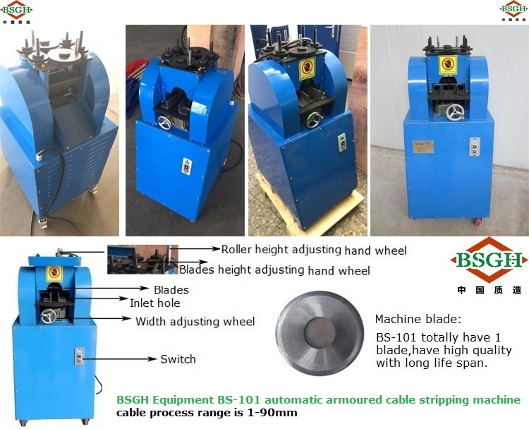 2023 giá thấp Cáp BS-101 lột Tước Máy tái chế để bán
