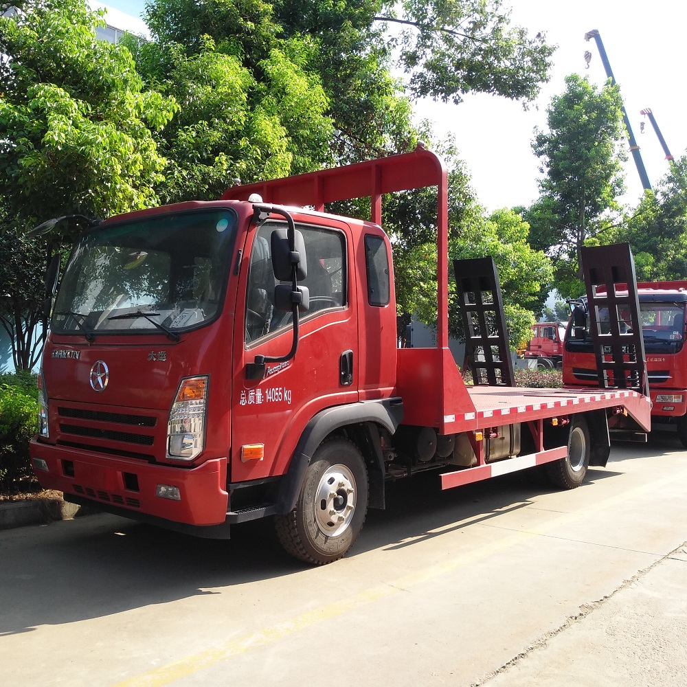 高品质 dayun 4x2 8ton 3 吨二手平板车重量轻型平板车出售