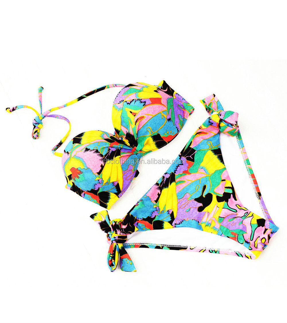 Plus Size Sexy Printed Bikini