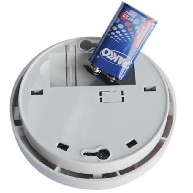 home security   stand alone portable fire smoke alarm 9v battery