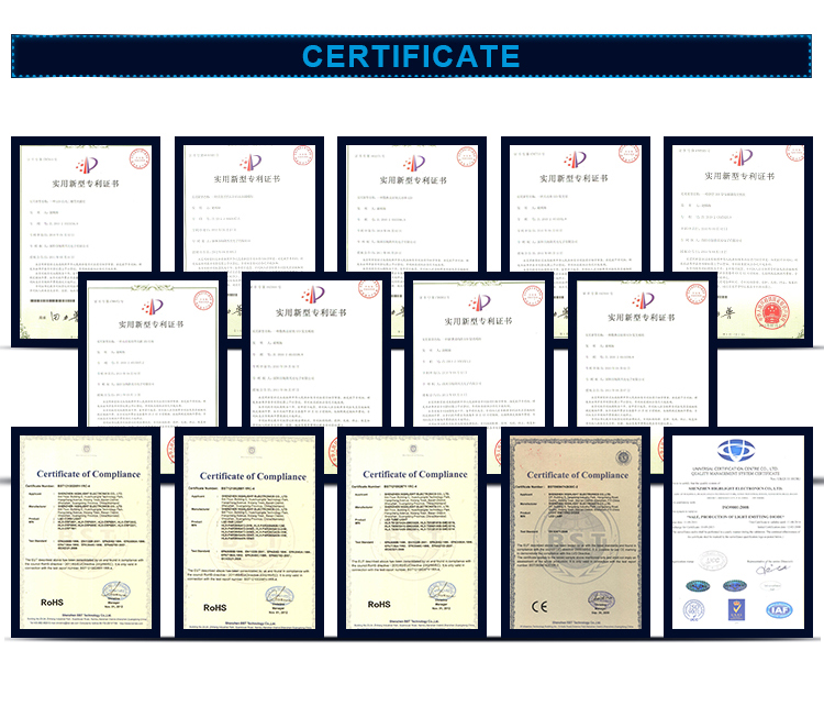 8mm straw hat led diode with blue light