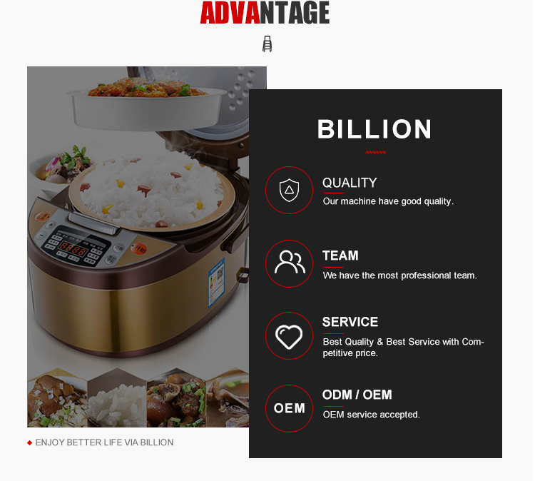 Double Layer Stainless Steel Pot Rice Cooker With Steamer|