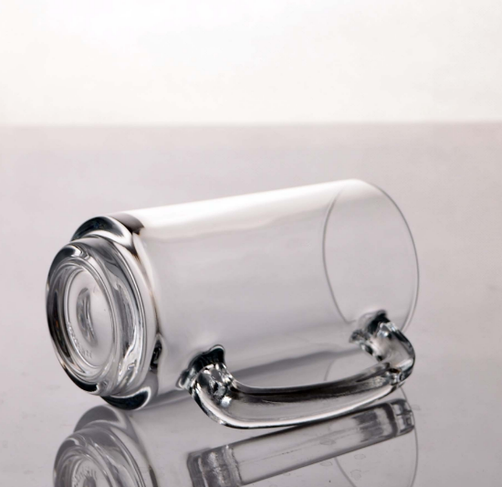 Customized Logo Beer Mug High Capacity 34oz Beer Glass With Handle Glass Mug For Beer