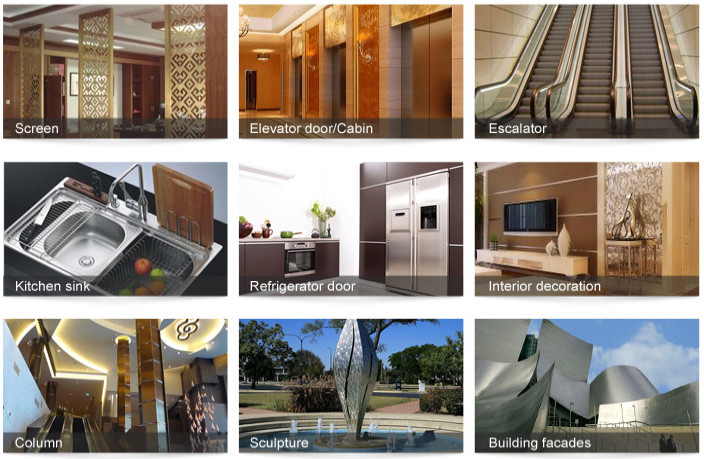 409 430 410 304 201ステンレス鋼のコイル2BのBA No.4 6k 8kミラーNo.1 8