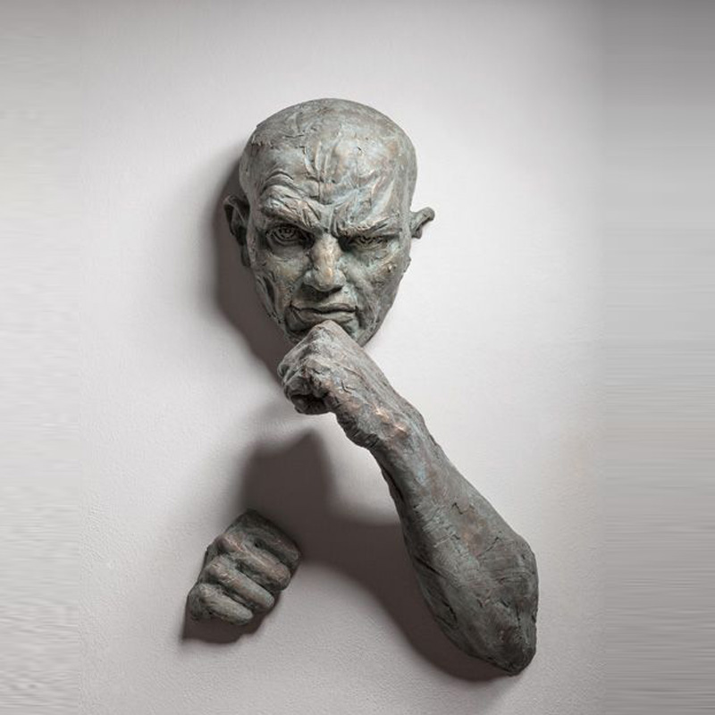 ブロンズ製抽象彫刻 約30cmそ ブロンズ製抽象彫刻 約30cmそ ブロンズ製抽象彫刻 約30cmそ Amazon.co.