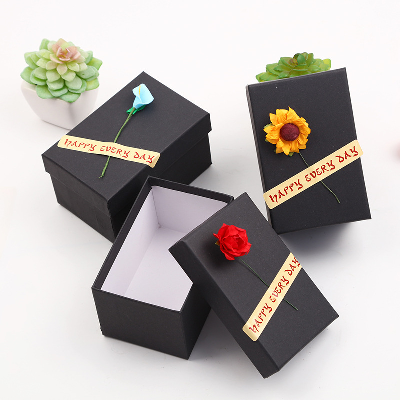 Wholesale scarf packaging box unique perfume square with LED light
