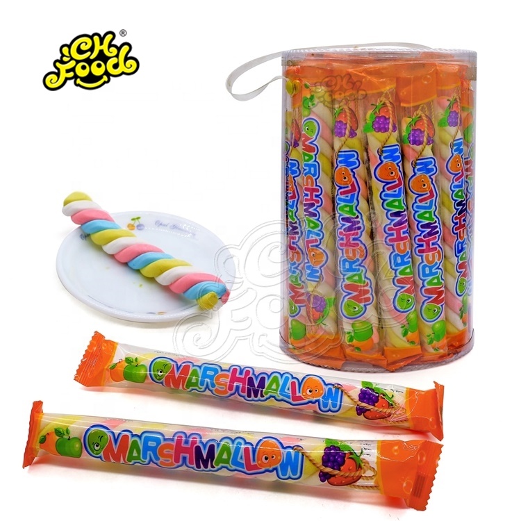 CHFOOD short stick twist vegan marshmallow/marshmallow rope CH-M1605