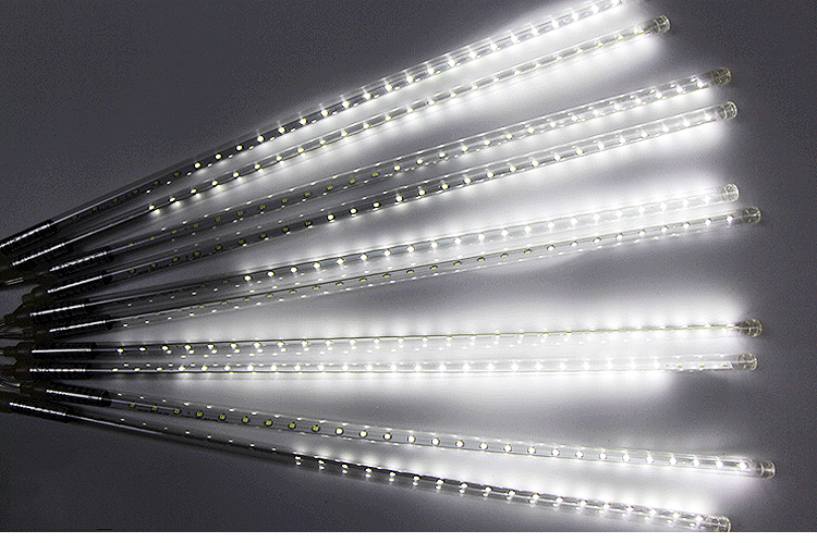 High quality 4 meter  flexible led meteor tube light