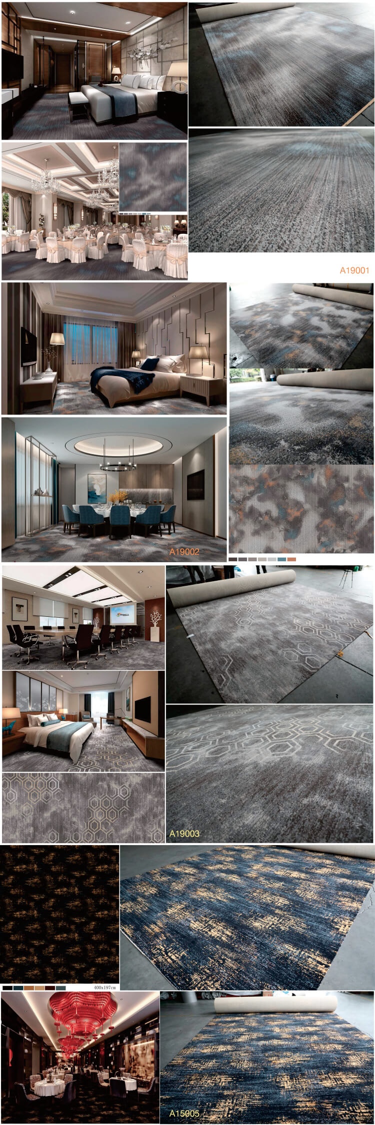 Custom Axminster Corridor Carpet Hotel  Set Cheap Tiles Casino Tiles Turkeys And Rugs Black Gold Fire Resistant Tiles Carpet
