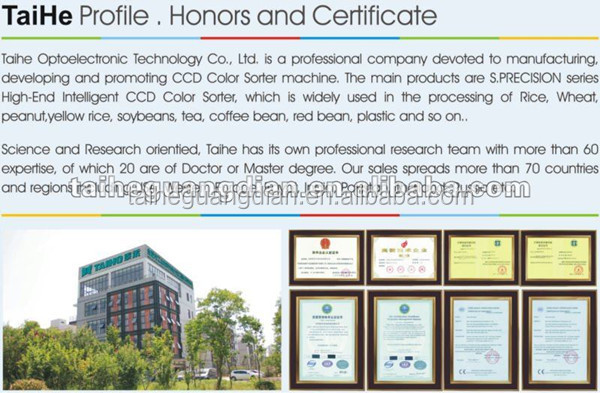 CCD Coffee Bean Color Sorter machine (Belt Type sorter)