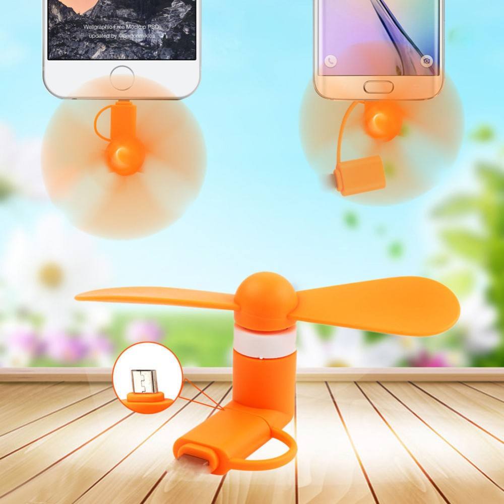USB Fan Mini Fan Portable Cooling for Android and Iphone