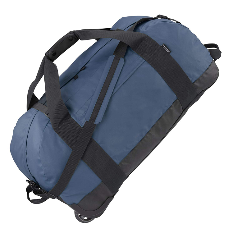 Borsone con ruote da viaggio sportivo con logo personalizzato impermeabile