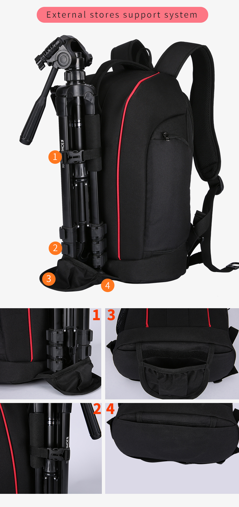 tigernu t-c6003 rain proof backpack dslr camera lens case bag Tigernu Camera Bag