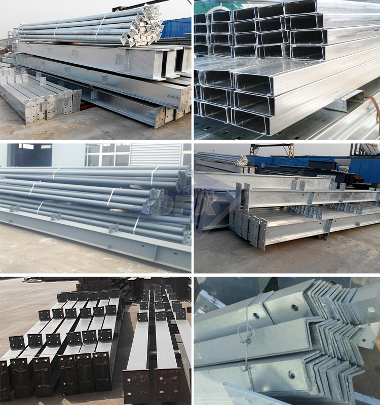 Steel Metal Structure Building Shed Residential Garage Workshop