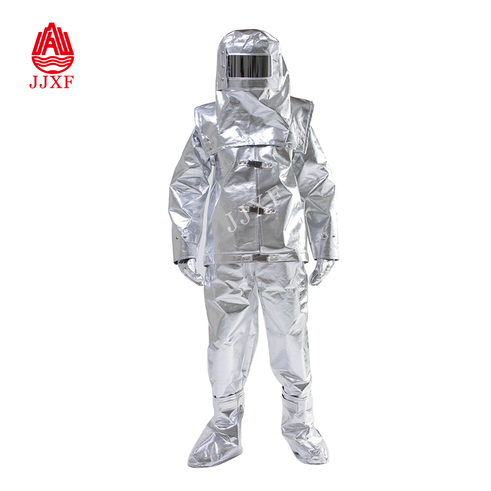 500 degrees anti radiation aluminum fire preventing suit
