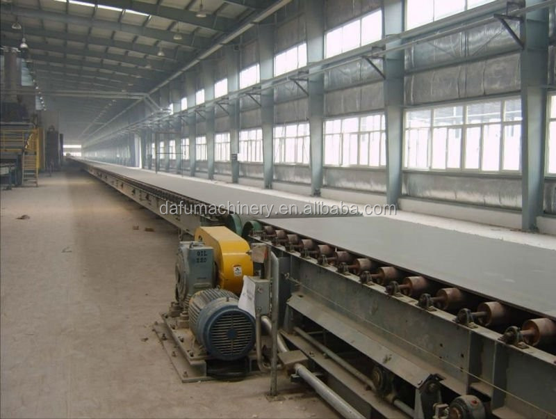 Cheaper Automatic small capacity gypsum plasterboard sheet manufacturing equipment