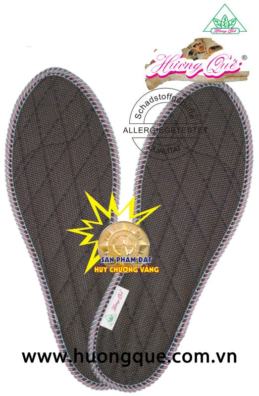 Comfortable cinnamon insoles