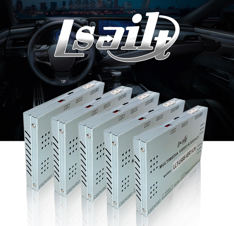 LSAILT ワイヤレス Carplay Android Auto インターフェースボックス