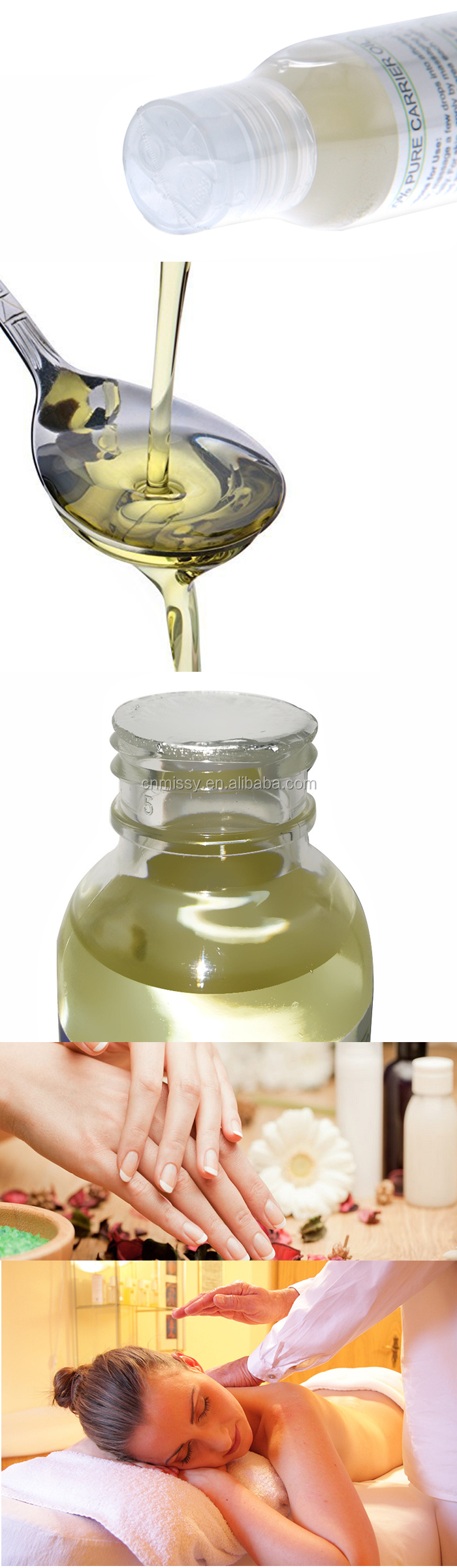 Best 100% Carrier Oil& Essential/Massagel Oil Set Castor /Avocado / Grape seed / Coconut /Almond oil 118ml In Stock OEM