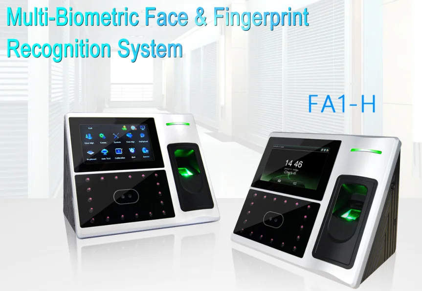 biometrische Stempeluhr mit Türzugriffskontrollsystem/Gesicht recognition/CE/FCC/ROHS (uface)
