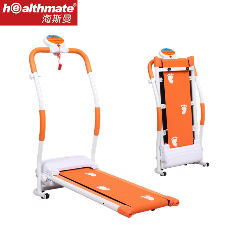 Foldable Home Rehabilitation Treadmill - Compact Electric Design