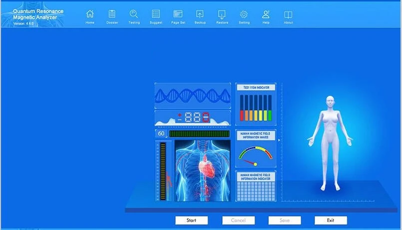 Software original software analisador de corpo de ressonância magnética quântica download gratuito