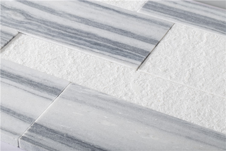 Samistone Stone Wall Tiles Natural Marble Grey And White Culture Stone Wall Cladding Stone