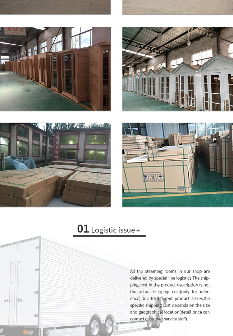 Luxury single lounge hemlock far infrared sauna room