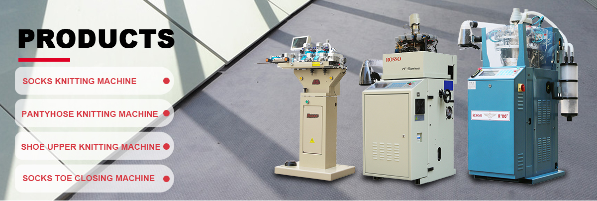 ROSSO-7F automatic computerized cotton socks knitting machine