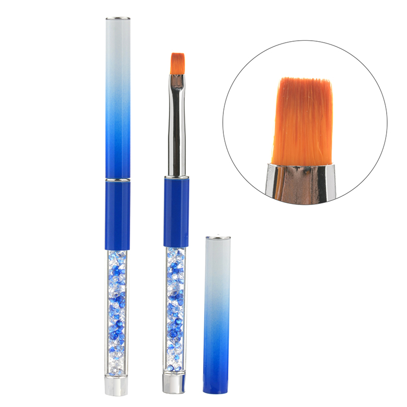 New colorful nail art brush set  4pcs cute nail acrylic brush